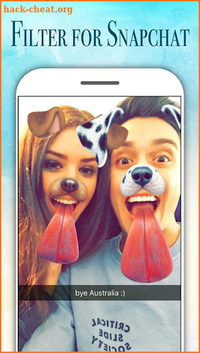 Filter for Snapchat screenshot