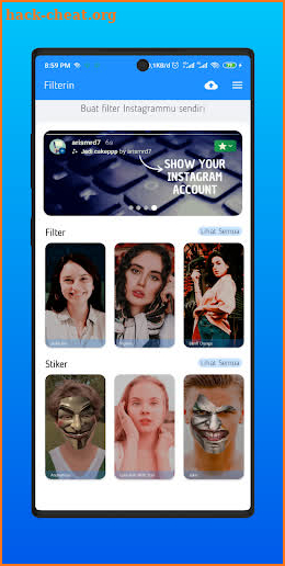 Filterin - Publish IG Filter screenshot