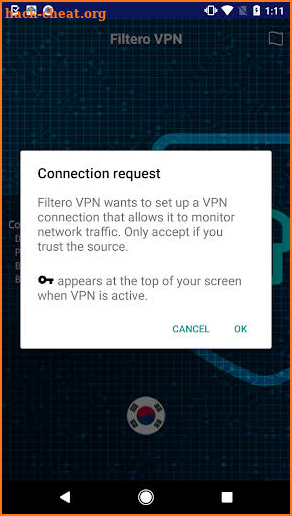 Filtero VPN Free screenshot