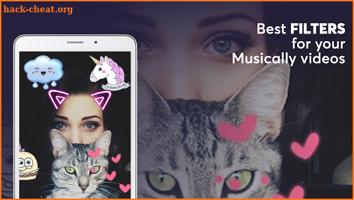 Filters for Musically - Photo Editor for more Fans screenshot