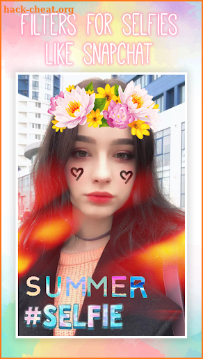 Filters for selfie like snapchat screenshot