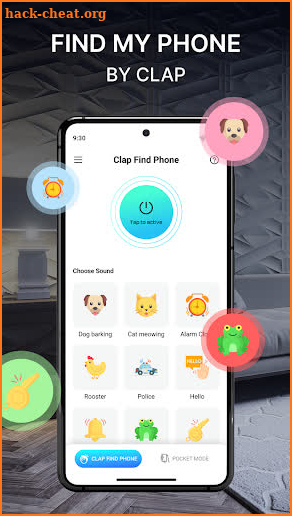 FiMe: Find Phone By Clap Hand screenshot