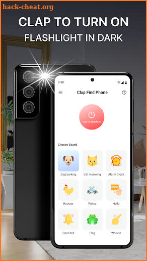 FiMe: Find Phone By Clap Hand screenshot