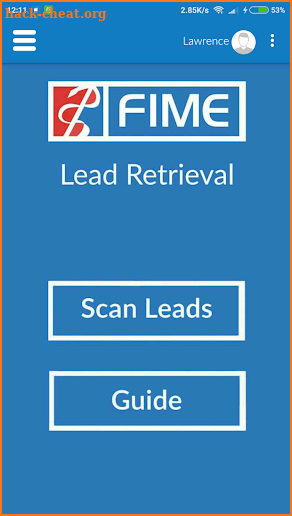FIME Lead Retrieval screenshot