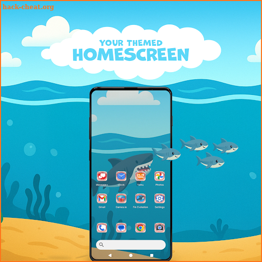Fin Evolution Launcher Plus screenshot