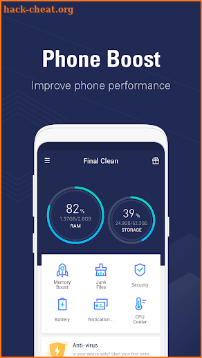 Final Clean - Make your phone fase as a dream screenshot