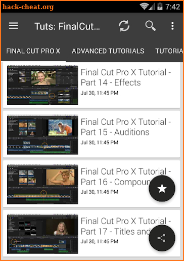 Final Cut Pro X Video Editing Software Tutorials screenshot