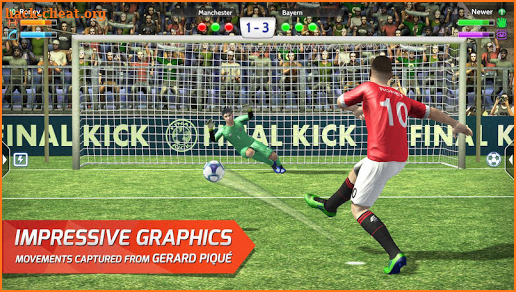 Final kick 2019: Best Online football penalty game screenshot