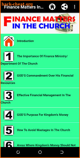 Finance Matters in The Church screenshot