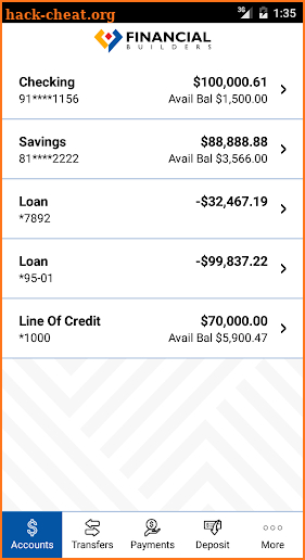 Financial Builders Mobile screenshot