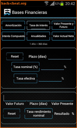 Financial Calculator Pro EF screenshot