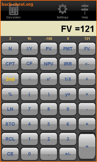 Financial Calculator Trial screenshot