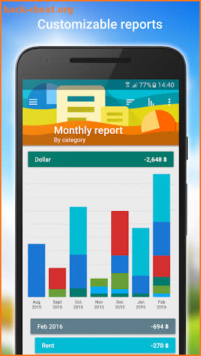 Financial Monitor screenshot