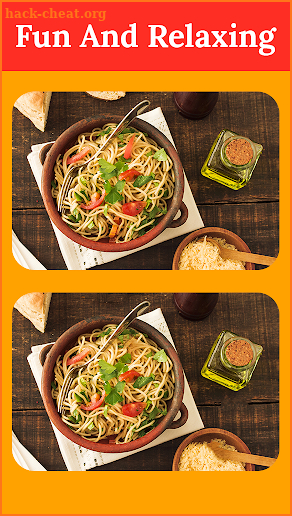 Find 5 Differences - Spot Differences - Tasty Food screenshot