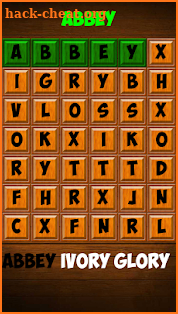 Find a WORD among the letters screenshot