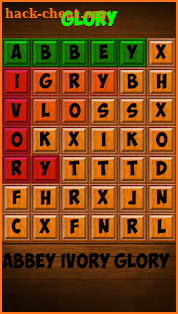 Find a WORD among the letters screenshot