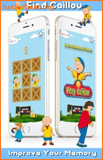 Find Caillou Free Memory Games For Kids screenshot