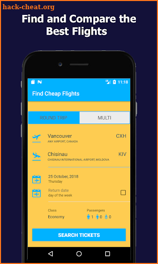 Find Cheap Flights screenshot