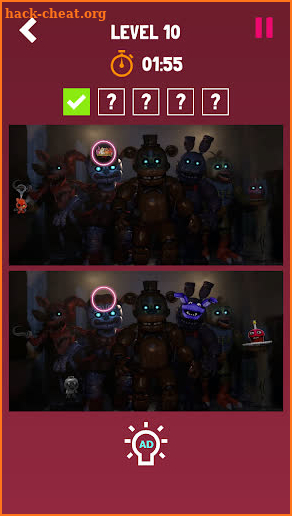 Find Freddy Differences screenshot
