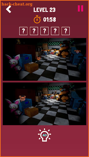 Find Freddy Differences screenshot