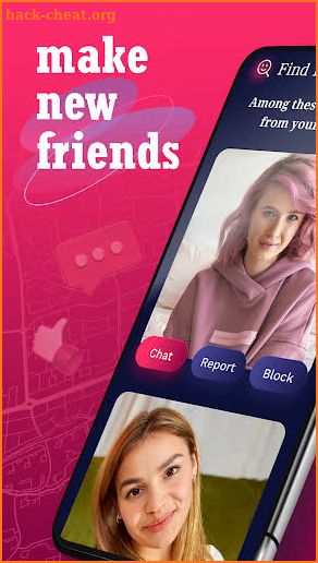 Find friends online screenshot