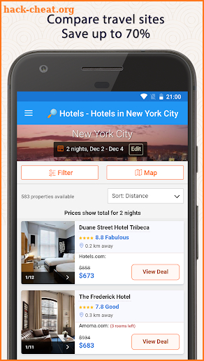Find Hotel For Me: Compare Hotel Prices screenshot