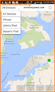 Find iPhone, Android Devices, xfi Locator Pro screenshot