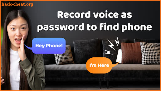 Find Lost Phone By Clap, Voice screenshot