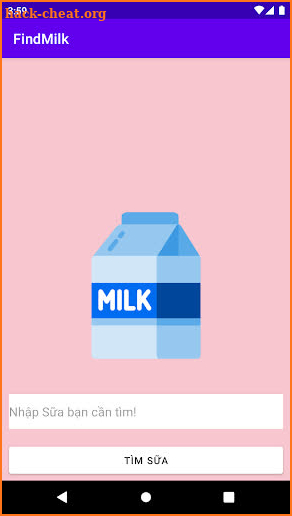 Find milk screenshot