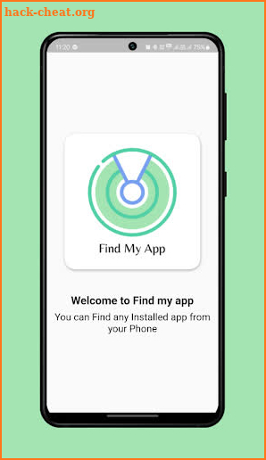 Find my app screenshot