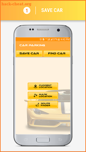 Find my car:GPS Parking Car Reminder & park car screenshot