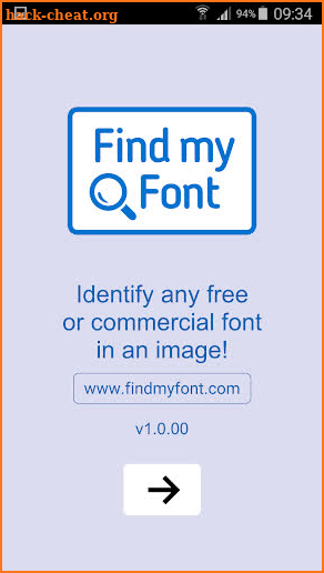 Find my Font screenshot
