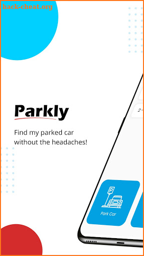 Find My Parked Car - Parkly : Find My Car Parking screenshot