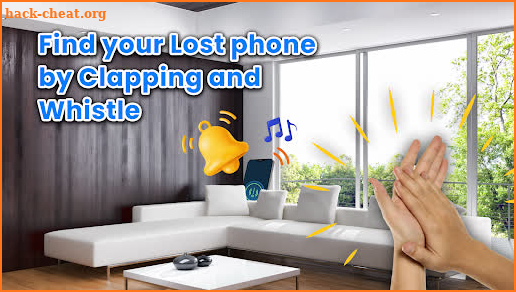 Find My Phone By Clap Whistle screenshot