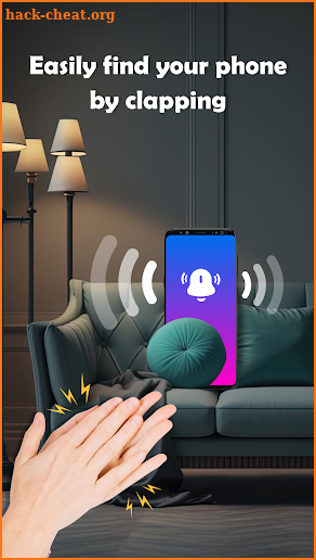 Find My Phone By Clap, Whistle screenshot