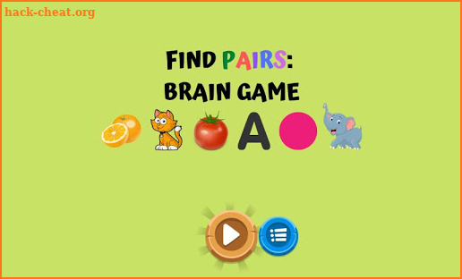 Find Pairs: Brain Game screenshot