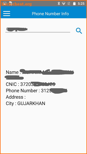 Find Phone Number Info (Pakistan) screenshot