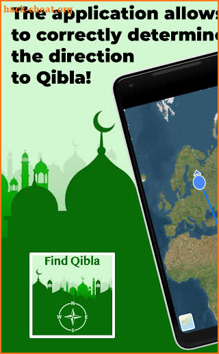 Find Qibla - Compass app screenshot