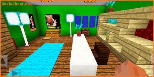 Find the Button: Rooms edition. Map for MCPE screenshot