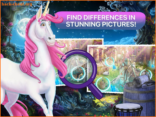 Find The Difference Game 🔍 Unicorn Dreams screenshot