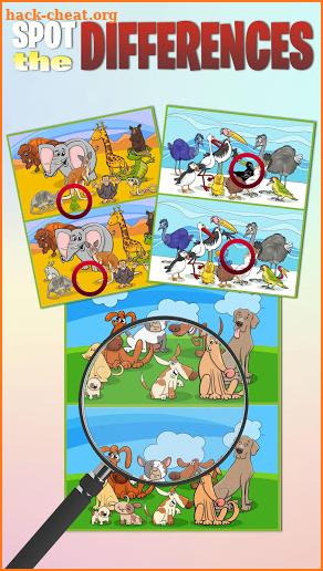 Find the differences  Brain Puzzle Game screenshot