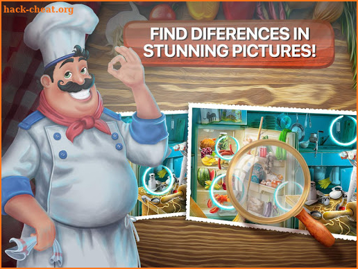 Find The Differences Game 🔍 Kitchen Life screenshot