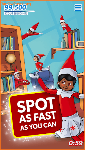 Find the Scout Elves — The Elf on the Shelf® screenshot