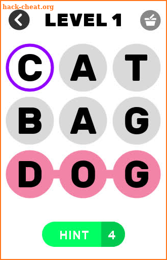 Find The Words - A word search game screenshot