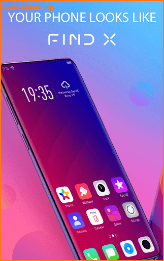 Find X launcher Free: Stylish theme for Oppo FindX screenshot