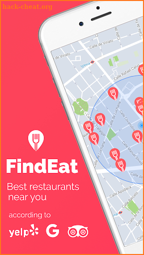 FindEat - Best restaurants 5 minutes walking screenshot