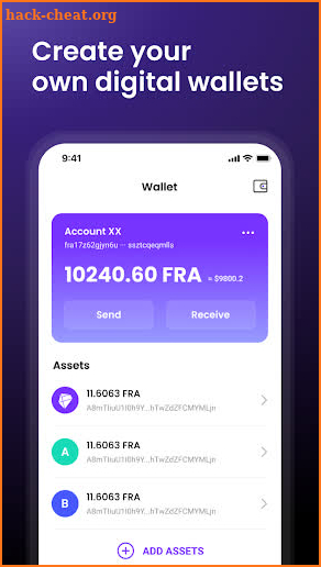 Findora Wallet screenshot