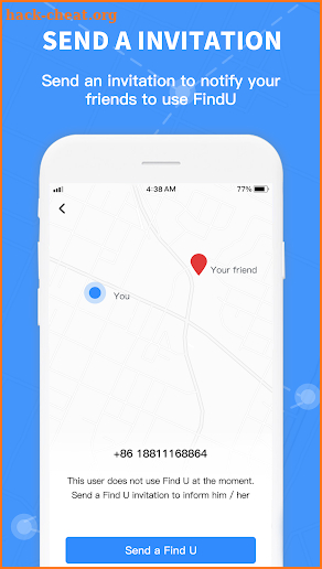 FindU - #1 location sharing and finder app screenshot
