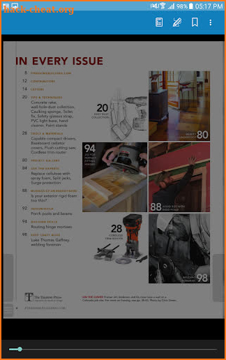 Fine Homebuilding Magazine screenshot