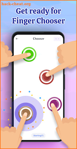 Finger Chooser & Finger Picker screenshot